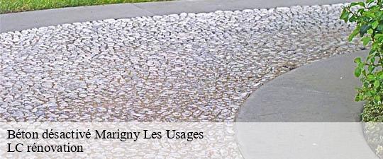 Béton désactivé