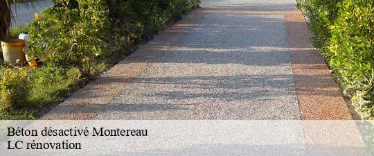 Béton désactivé